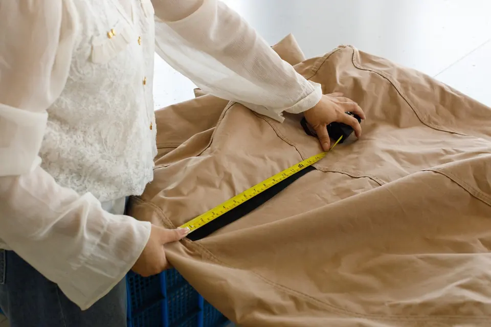 Taking measurements for a protective cover