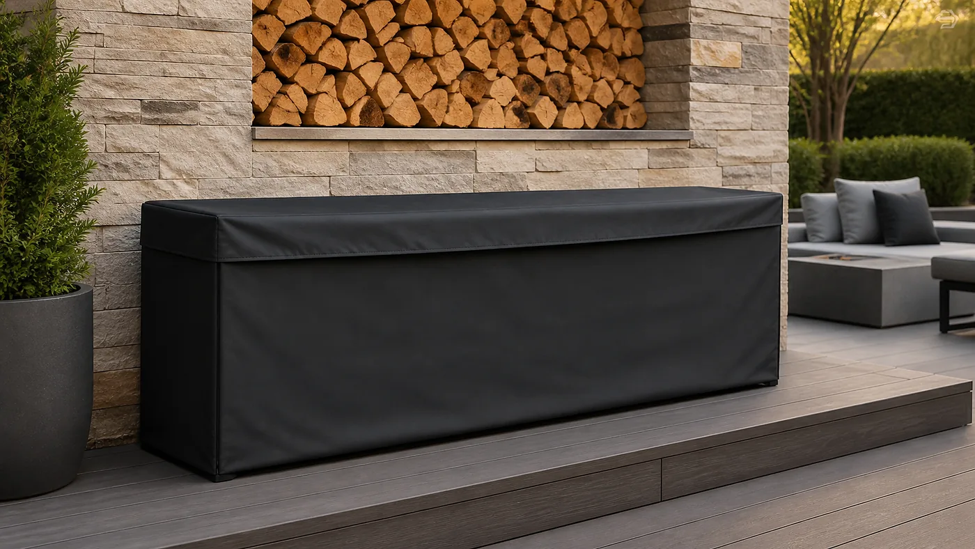 Firewood Rack Cover view 3