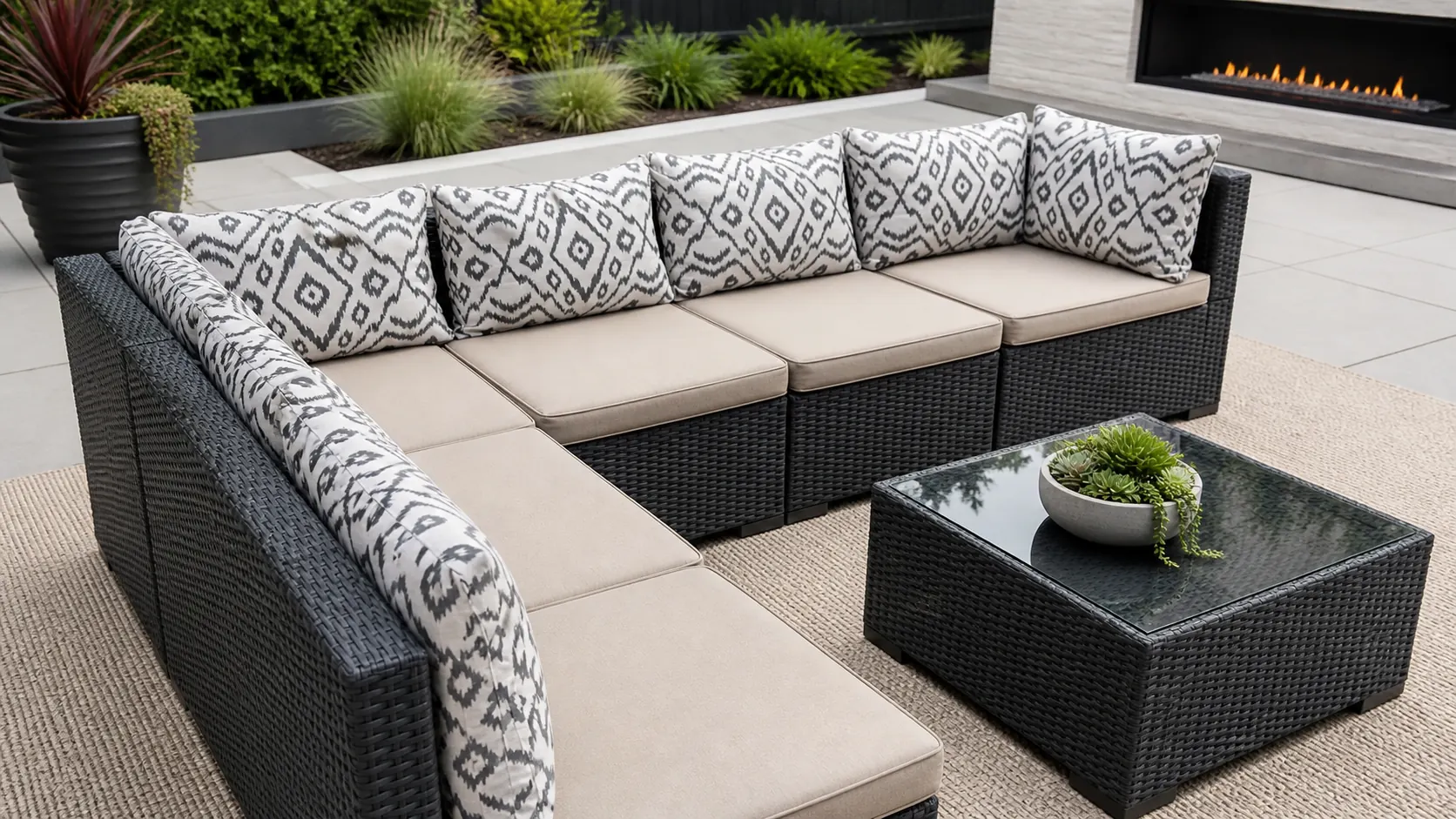 Outdoor Cushion Cover view 2