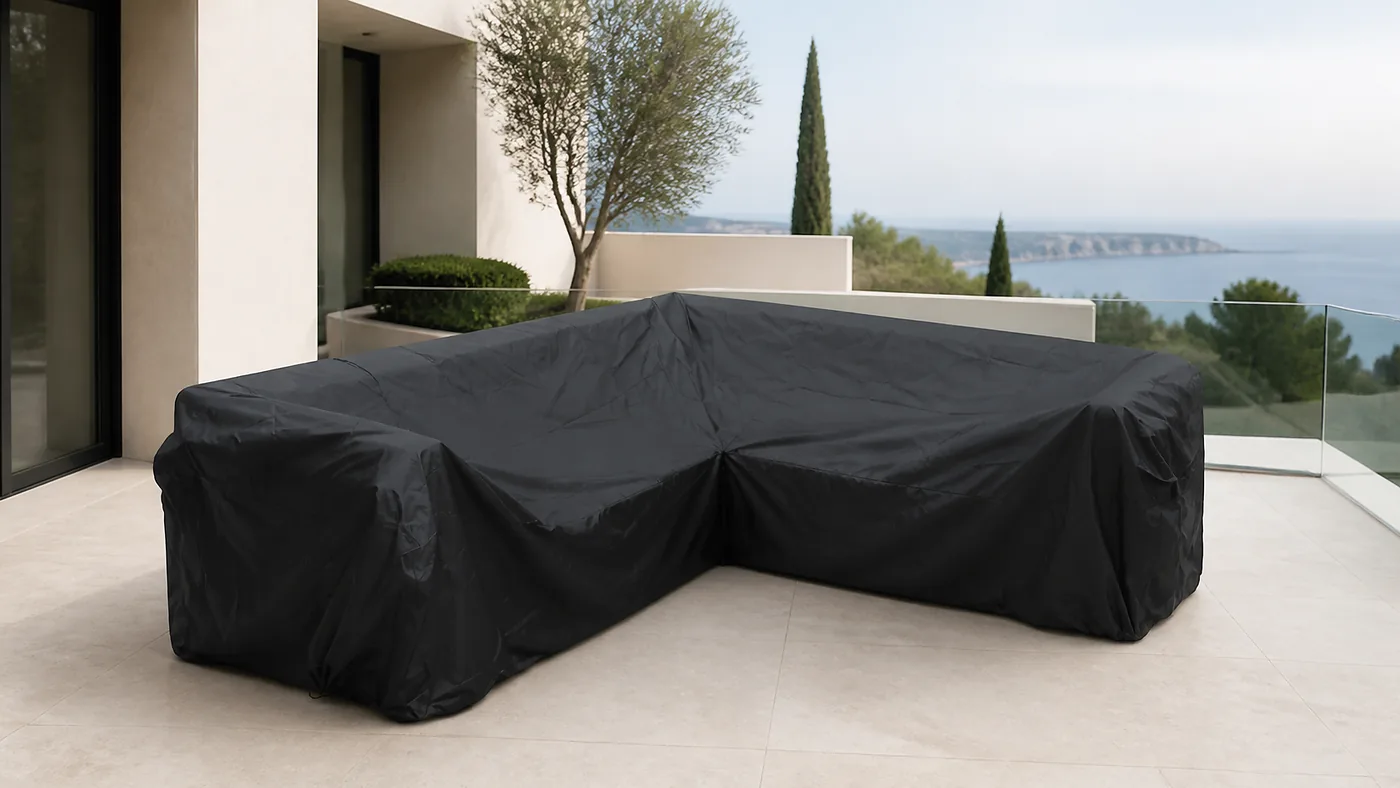 Patio L-Shaped Sofa Cover view 4