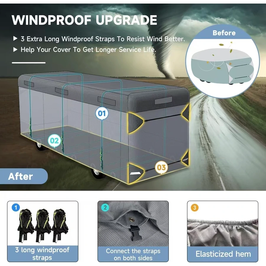 Class A RV Cover detail 2
