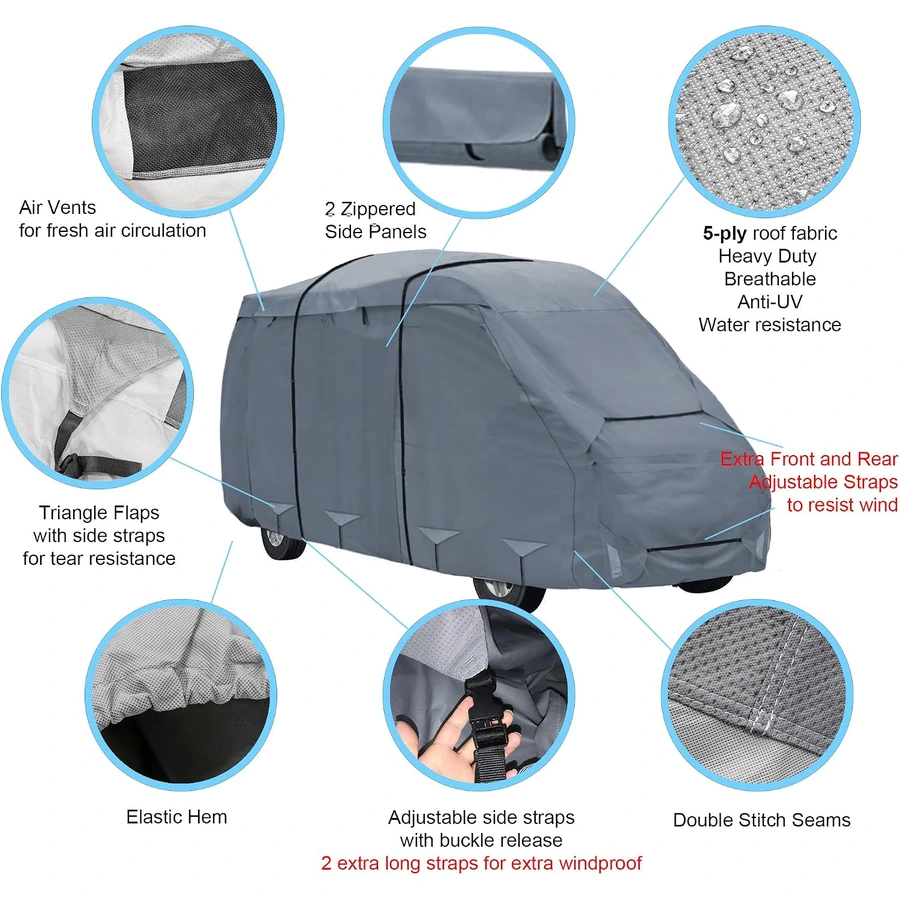 Class B RV Cover detail 1