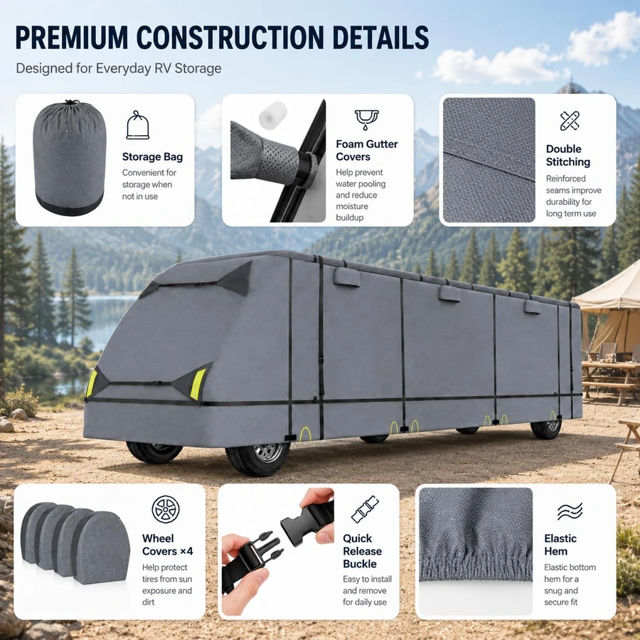 Class B RV Cover detail 4