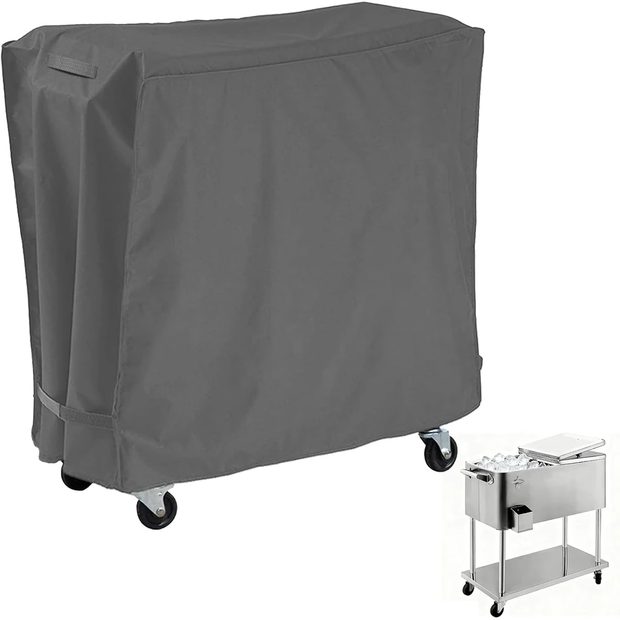 Cooler Cart Cover/ Ice Chest cover complete product view