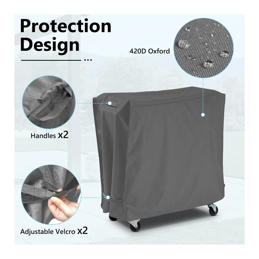 Cooler Cart Cover/ Ice Chest cover detail 1