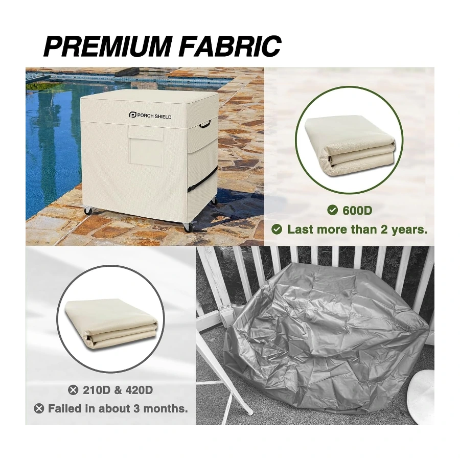 Cooler Cart Cover/ Ice Chest cover detail 8