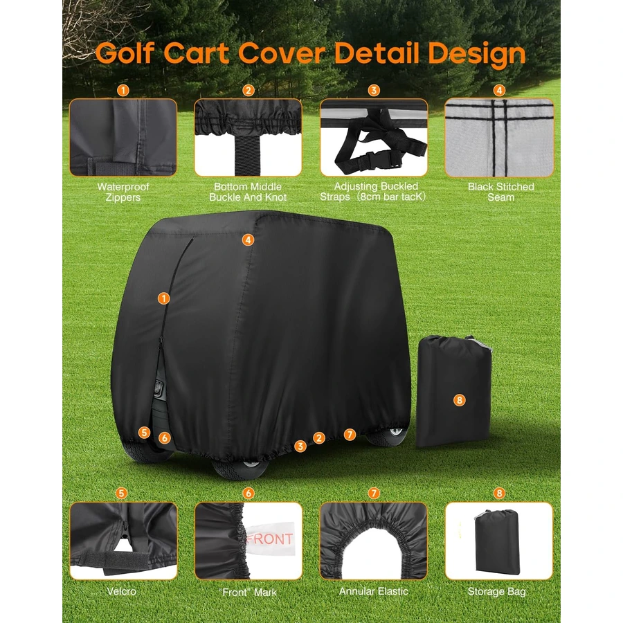 Golf Cart Cover detail 1