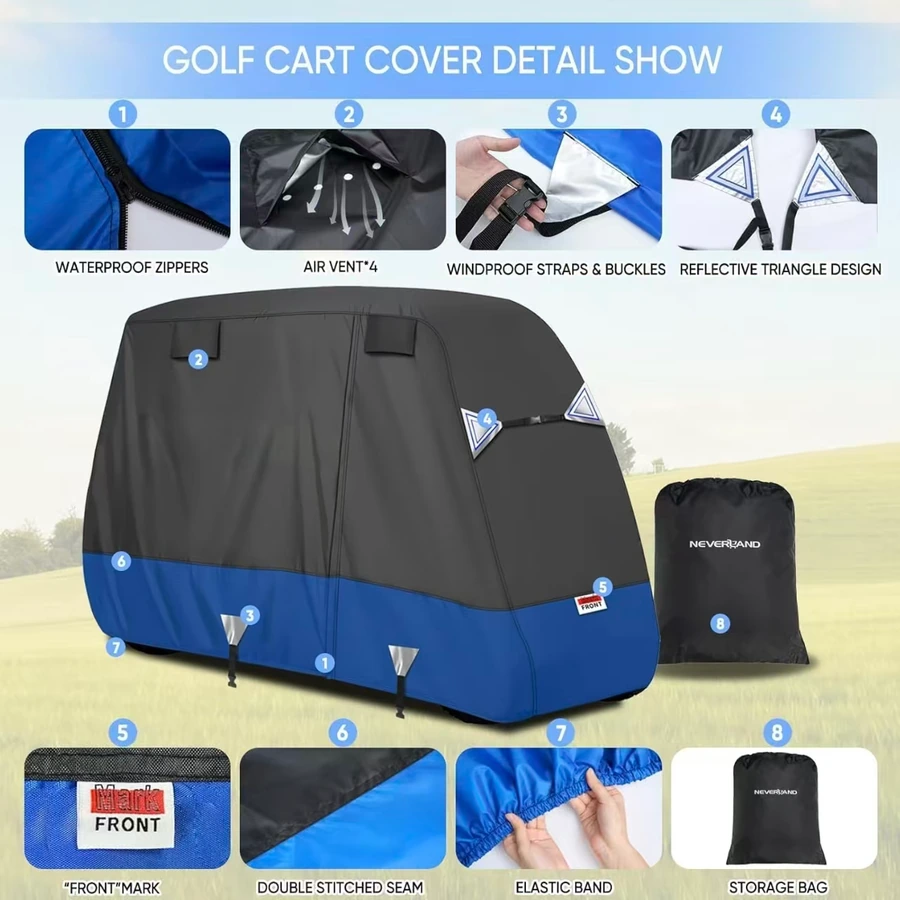Golf Cart Cover detail 4