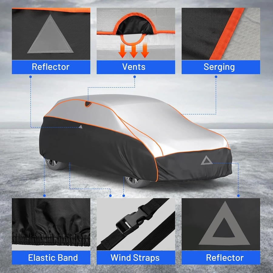 Hail Protector Car Cover detail 1