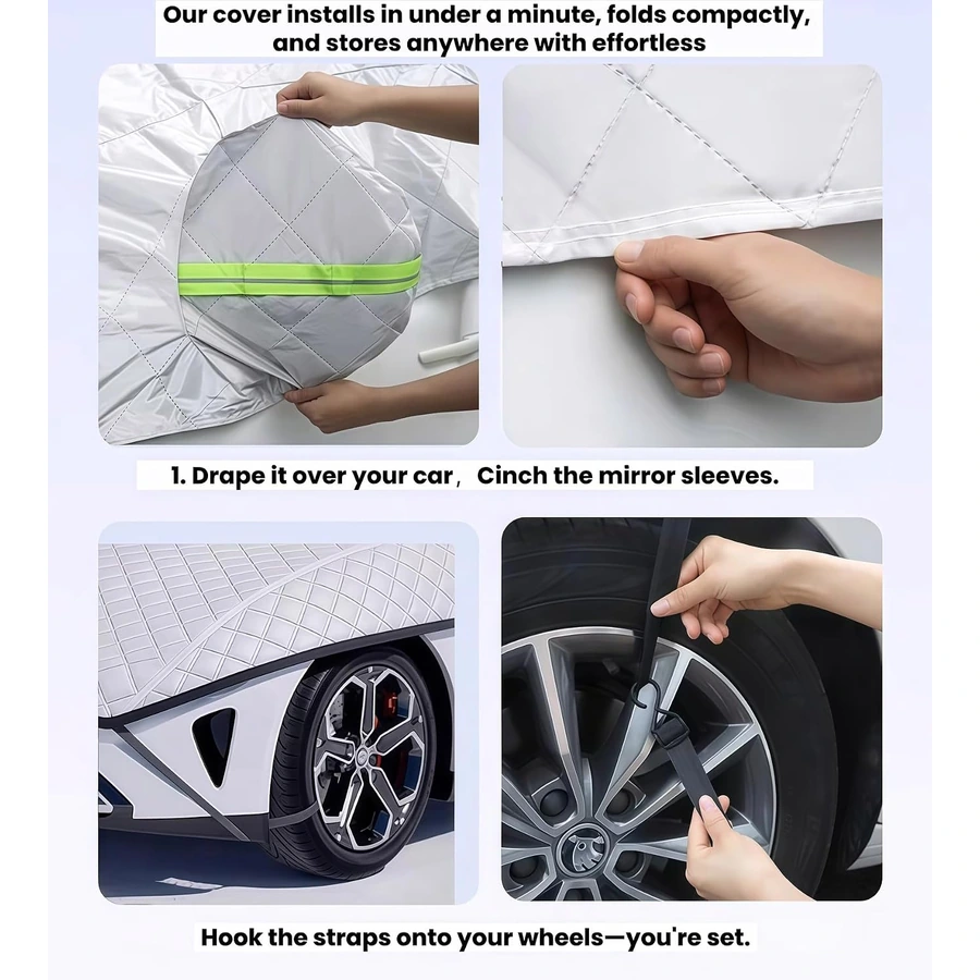 Half Car Cover detail 7