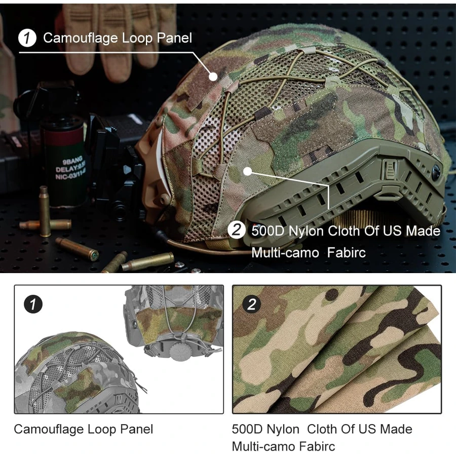 Helmet Cover detail 1