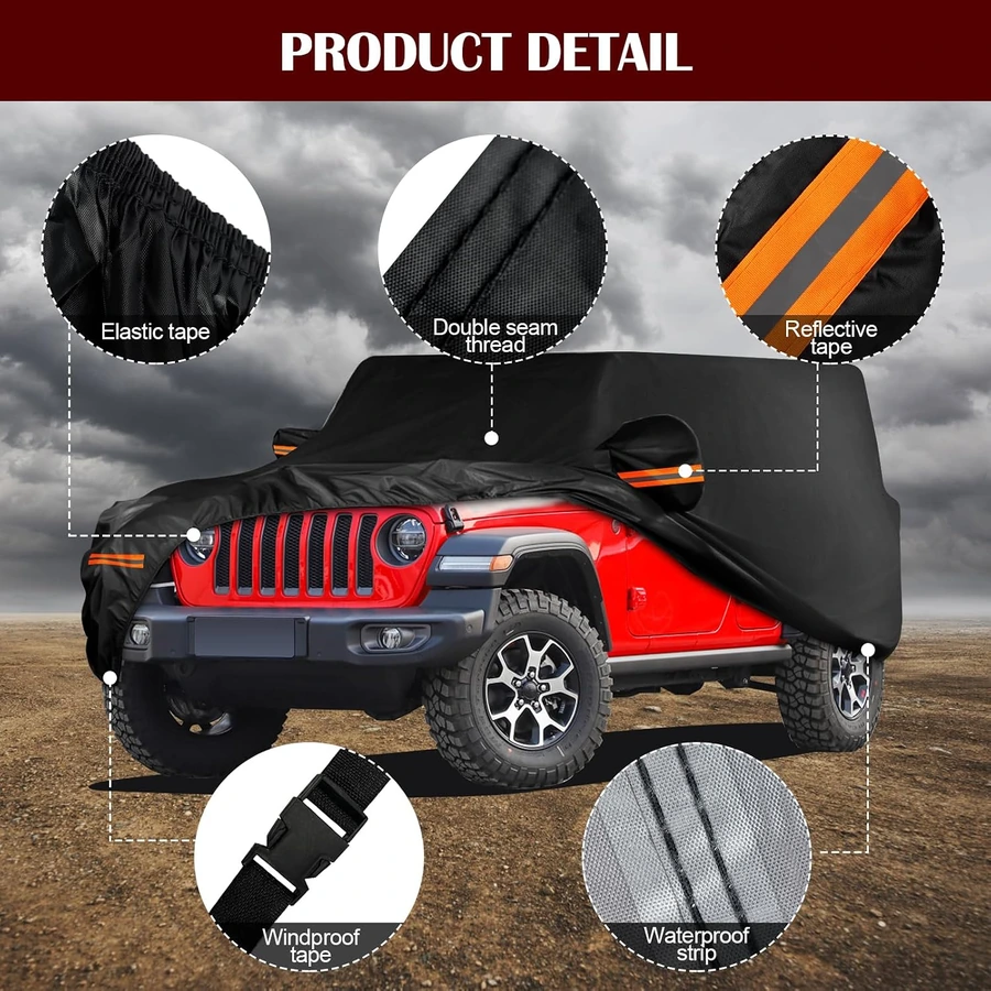 Jeep Car Cover detail 1
