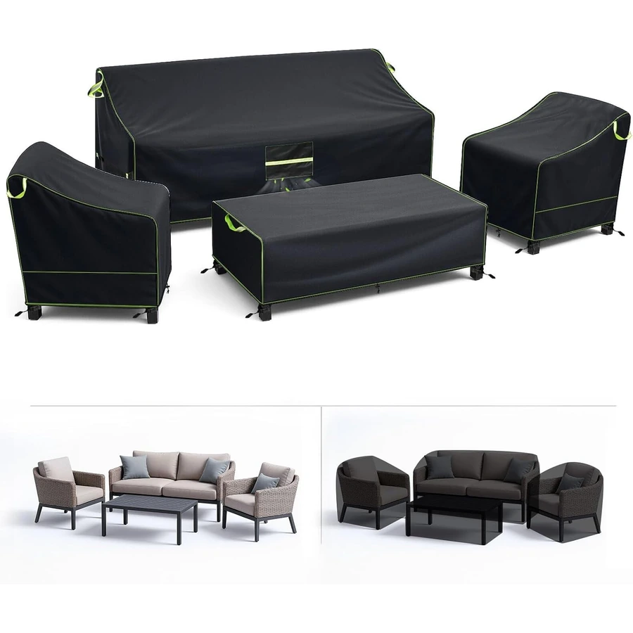 Patio Furniture Set Cover complete product view