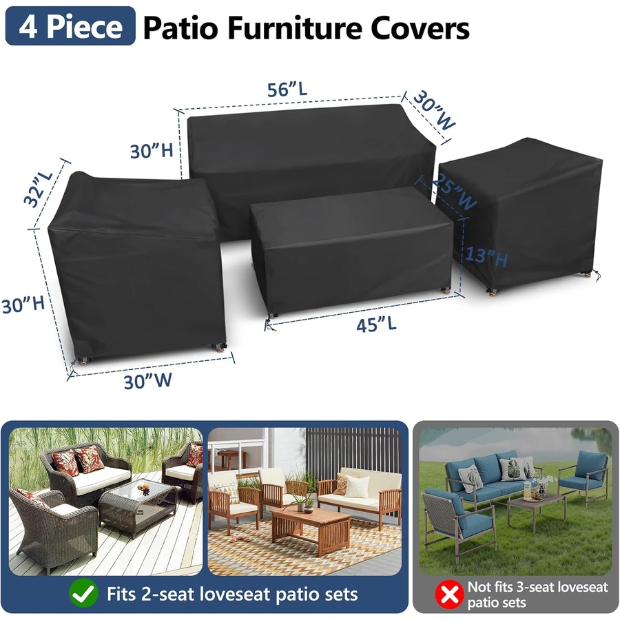 Patio Furniture Set Cover detail 1