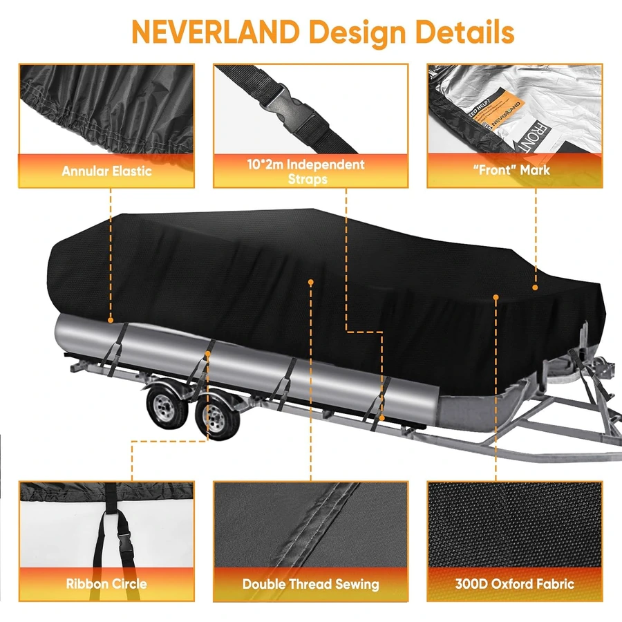 Pontoon Boat Cover detail 2