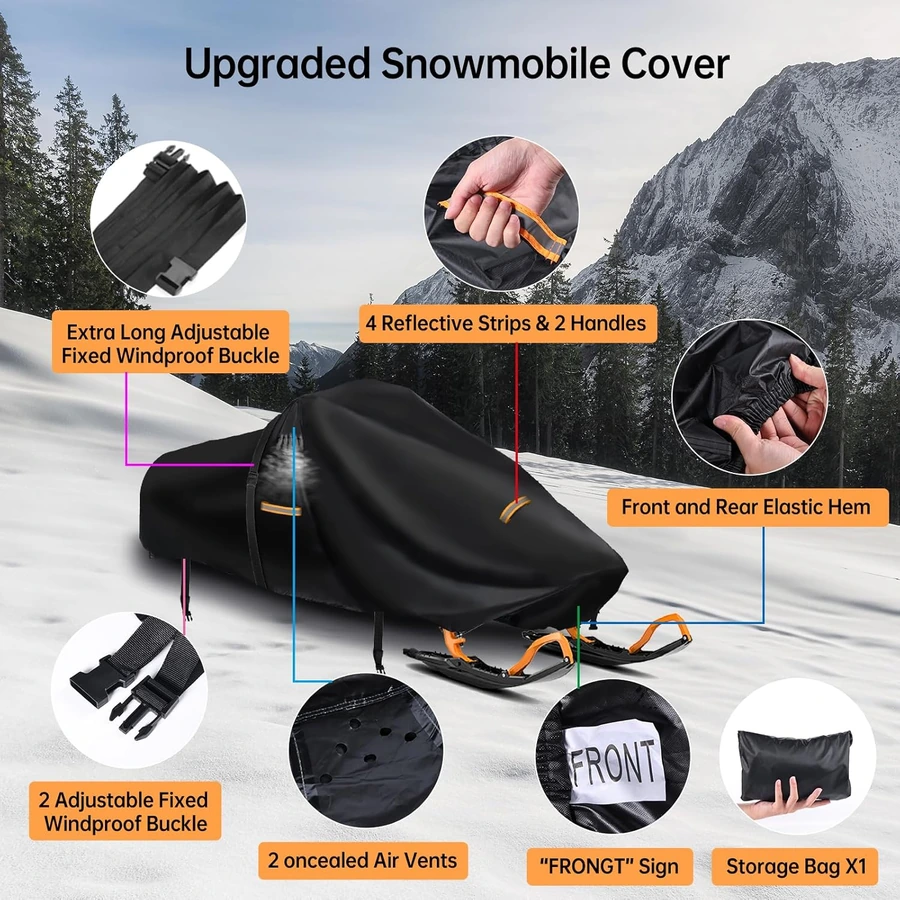 Snowmobile Cover detail 4