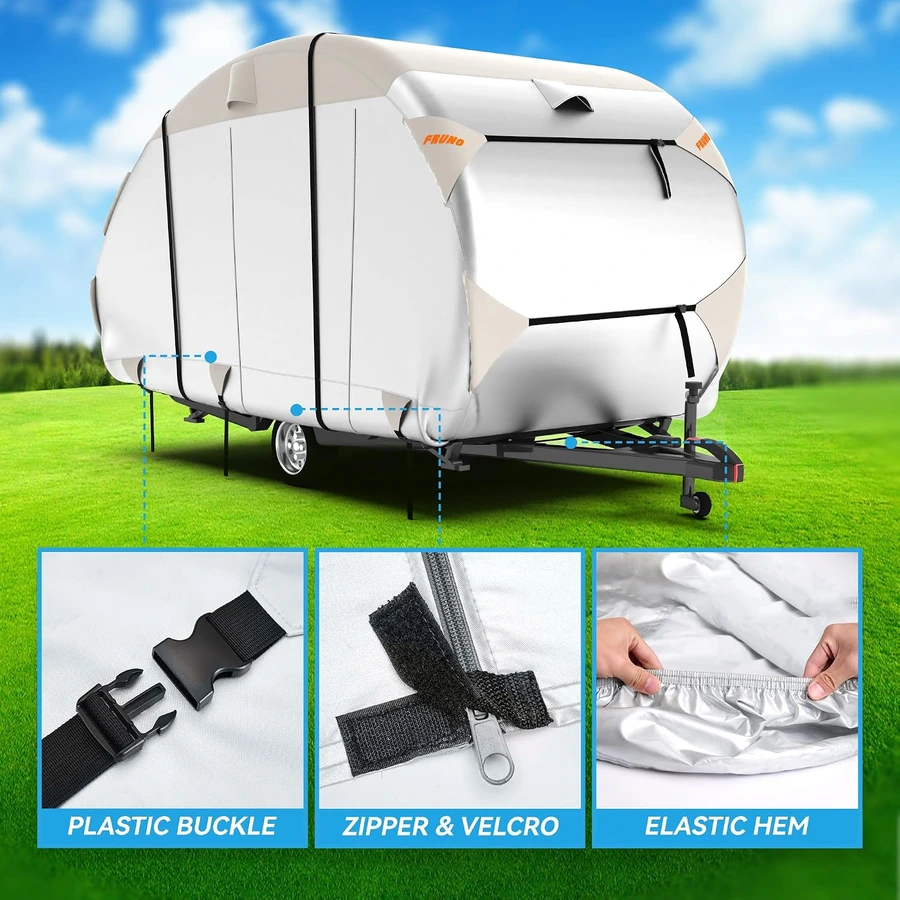 Teardrop Trailer Cover detail 3
