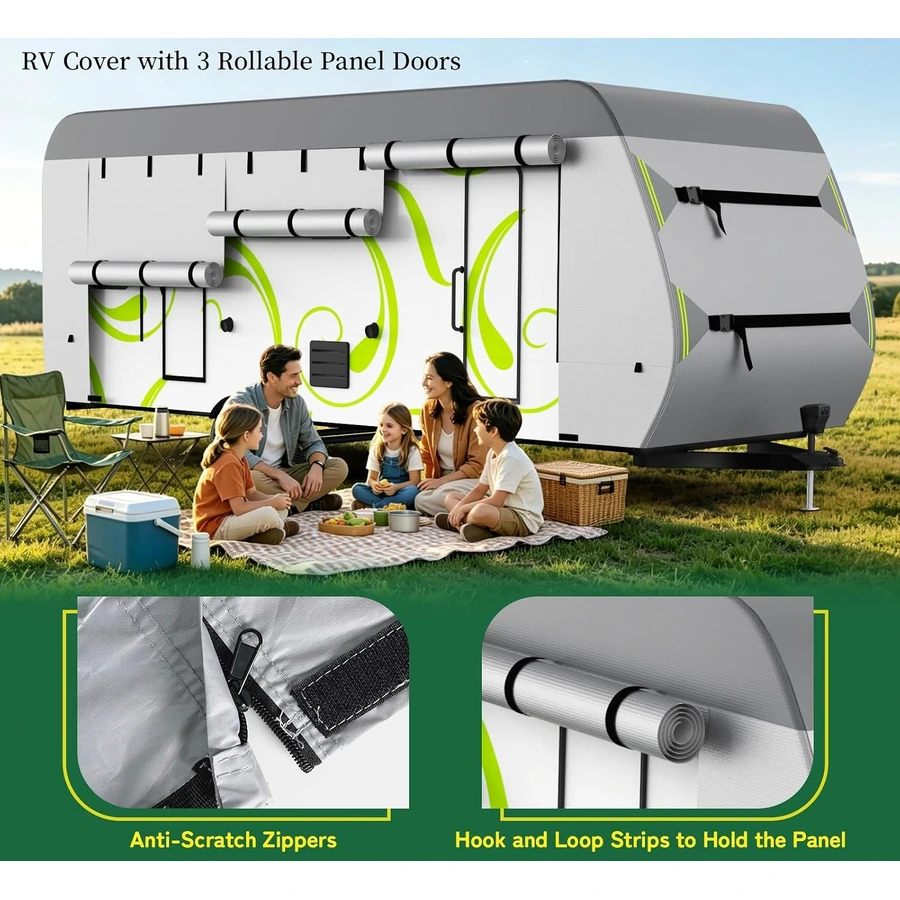 Travel Trailer Cover detail 4