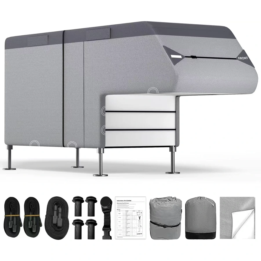 Truck Camper Cover complete product view