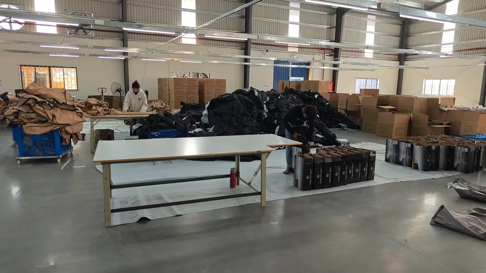 Protective cover production preparation in Takeo